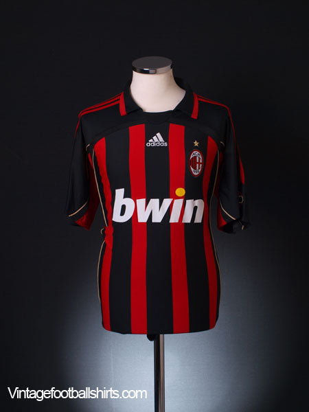 2006-07 AC Milan Home Shirt M Football Shirt