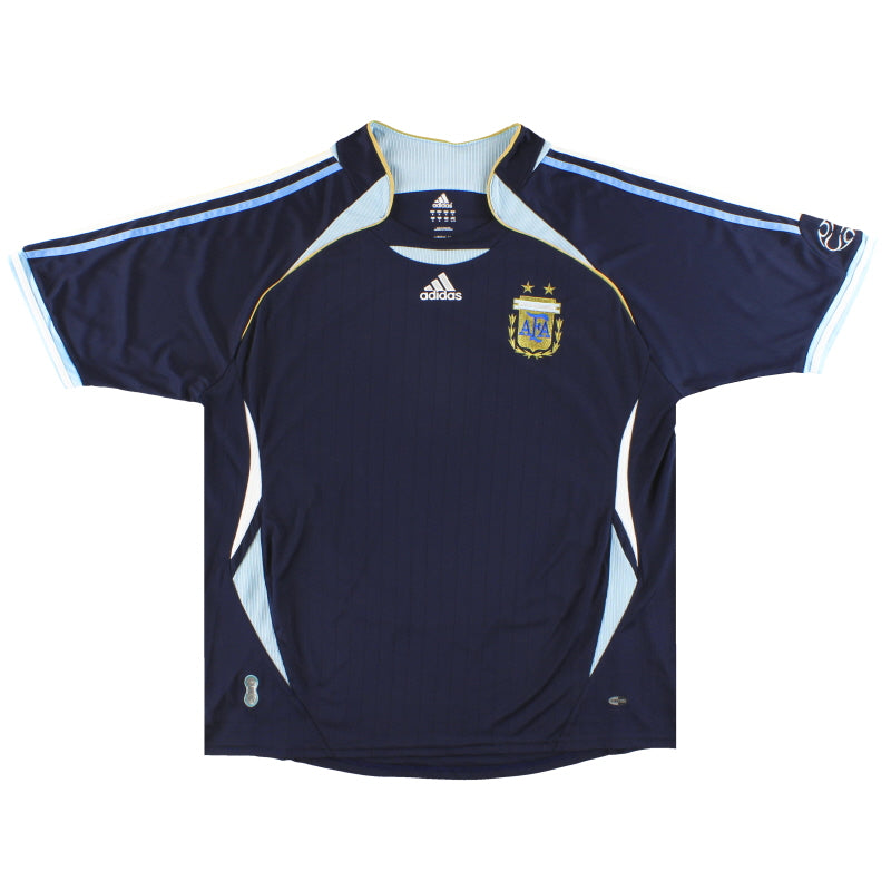 2006-07 Argentina adidas Away Shirt *Mint* M Football Shirt