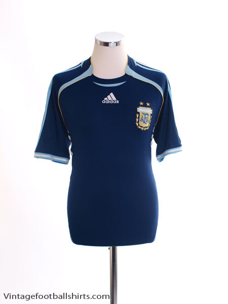 2006-07 Argentina Away Shirt L Football Shirt