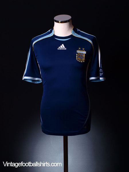 2006-07 Argentina Away Shirt L Football Shirt