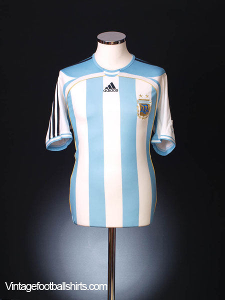 2006-07 Argentina Home Shirt S Football Shirt