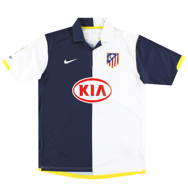 2006-07 Atletico Madrid Nike Away Shirt L Football Shirt