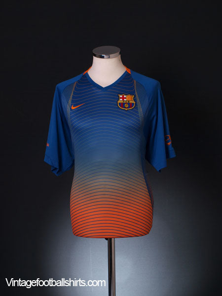 2006-07 Barcelona Training Shirt L Training Shirt