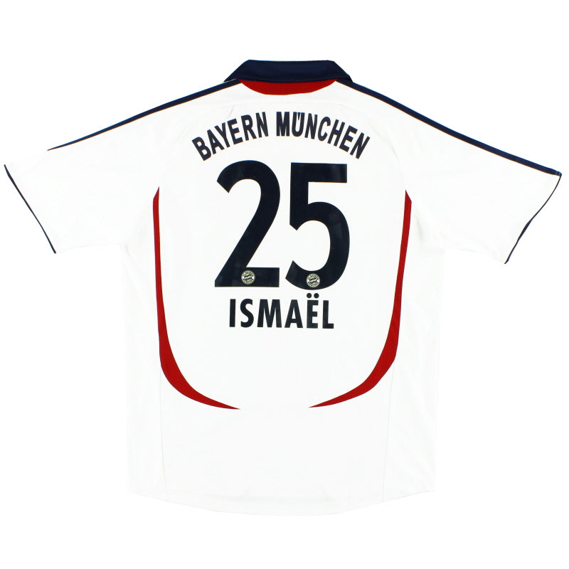 2006-07 Bayern Munich Away Shirt Ismael #25 L Football Shirt