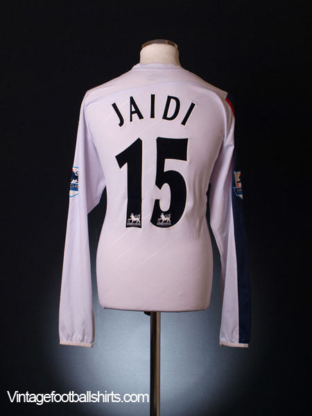 2006-07 Bolton Match Issue Home Shirt Jaidi #15 L/S XL Football Shirt