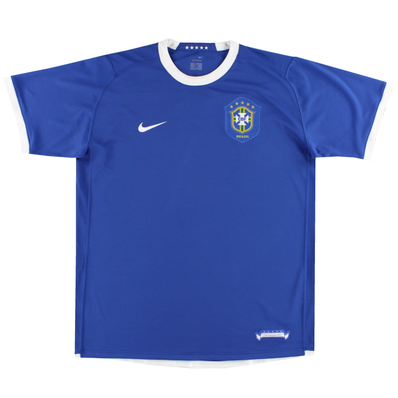 2006-07 Brazil Nike Away Shirt XL Football Shirt