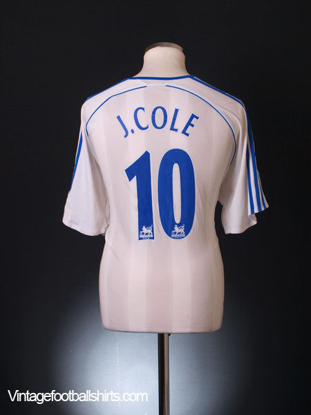 2006-07 Chelsea Away Shirt J.Cole #10 XS Football Shirt