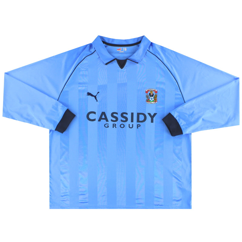 2006-07 Coventry Puma Home Shirt *Mint* L/S XXXL Football Shirt