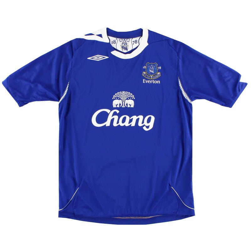 2006-07 Everton Home Shirt L Football Shirt