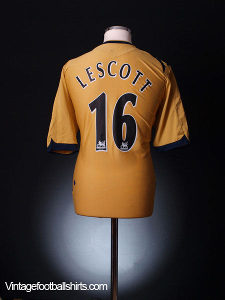 2006-07 Everton Third Shirt Lescott #16 *As new* XL Football Shirt