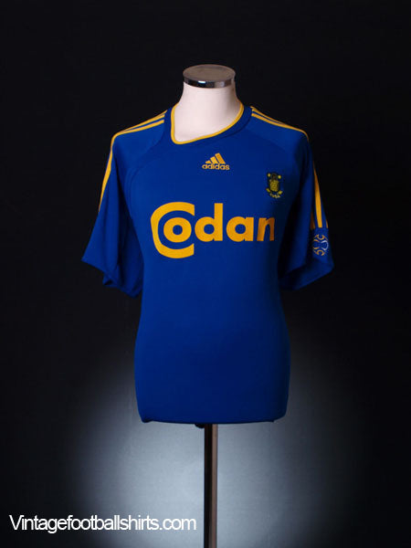 2006-07 FC Brondby Away Shirt L Football Shirt