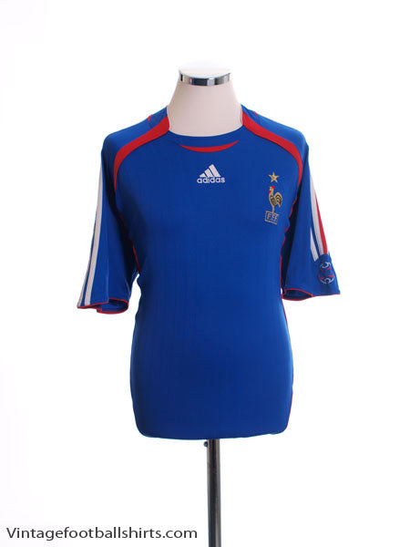 2006-07 France Home Shirt XL.Boys Football Shirt
