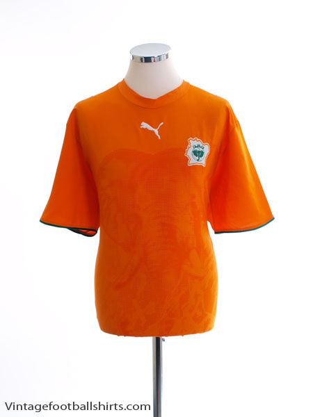 2006-07 Ivory Coast Home Shirt *Mint* M Football Shirt