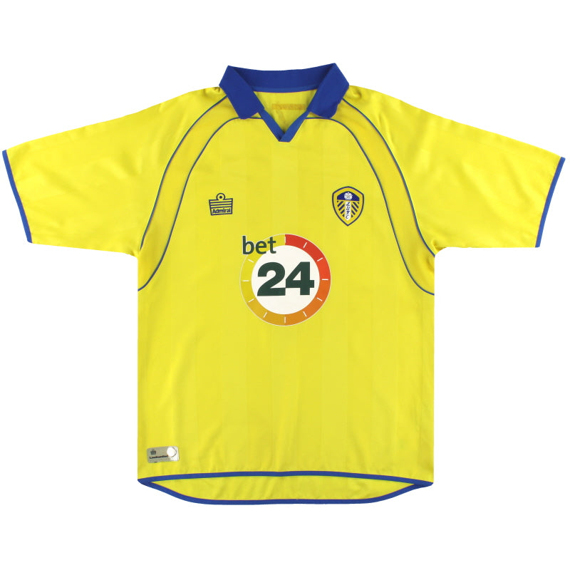 2006-07 Leeds Admiral Away Shirt L Football Shirt