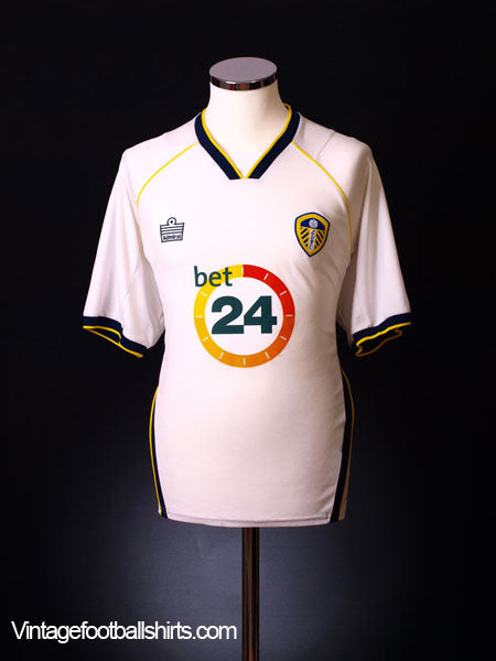 2006-07 Leeds Home Shirt L Football Shirt