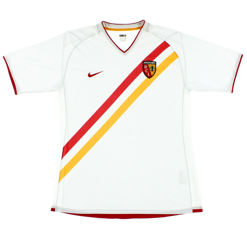 2006-07 Lens Player Issue Centenary Nike Away Shirt XL Football Shirt