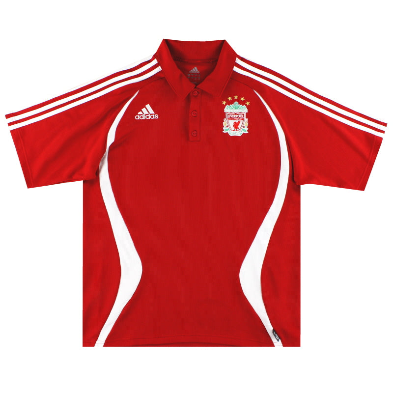 2006-07 Liverpool adidas Polo Shirt L Polo Shirt