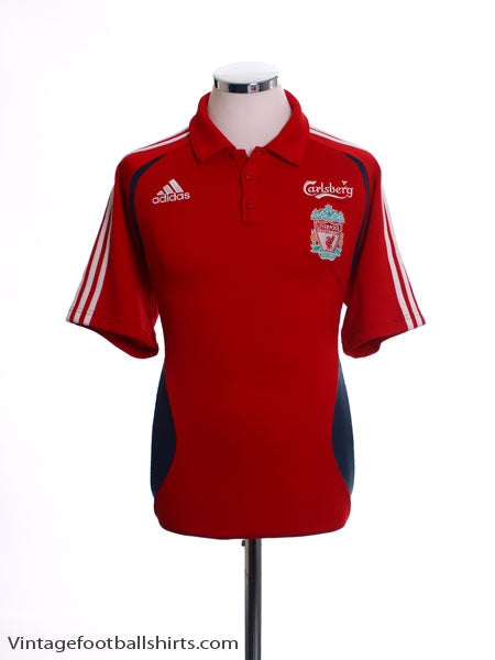 2006-07 Liverpool Polo Shirt M Polo Shirt