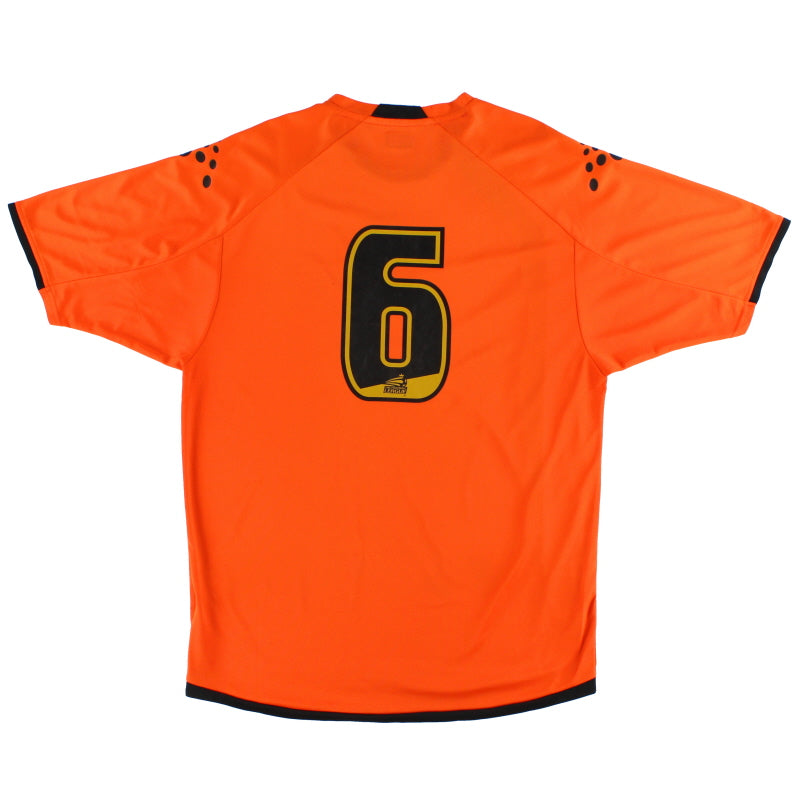 2006-07 Luton Town Diadora Away Shirt #6 L Football Shirt