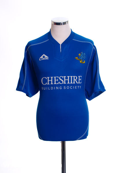 2006-07 Macclesfield Home Shirt L Football Shirt