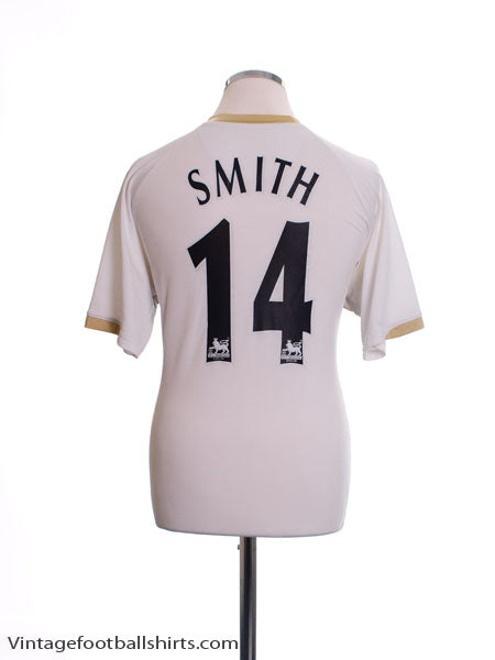 2006-07 Manchester United Away Shirt Smith #14 M Football Shirt