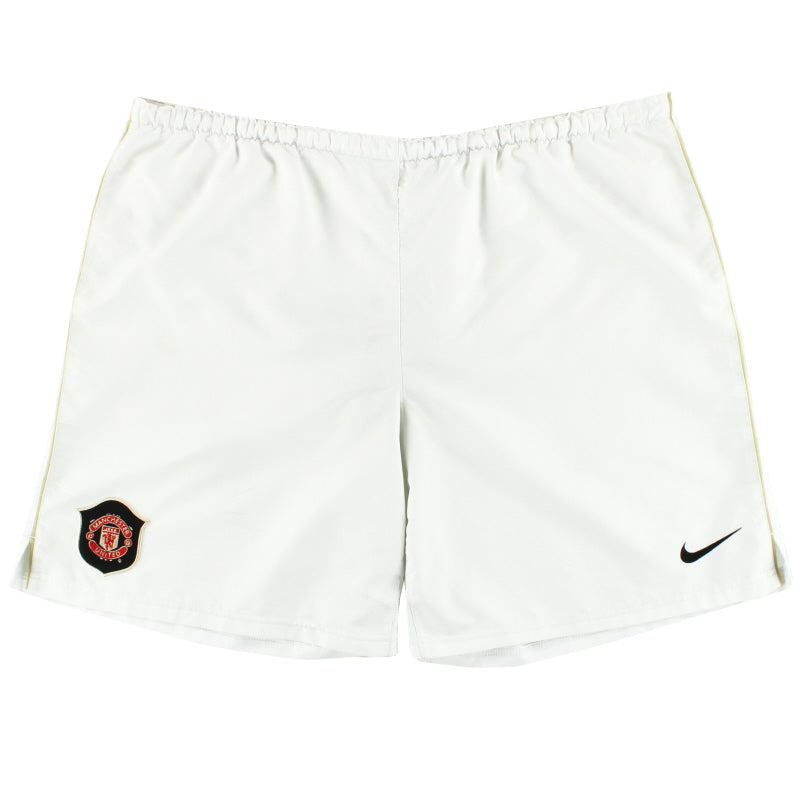 2006-07 Manchester United Nike Home Shorts L Football Shorts