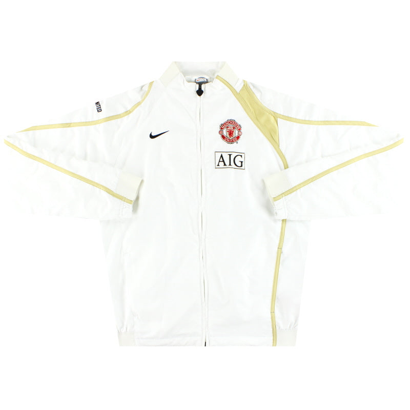 2006-07 Manchester United Nike Full Zip Track Top L Jacket
