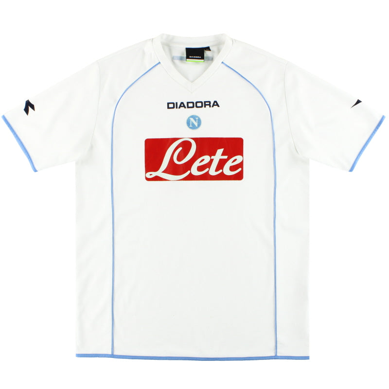 2006-07 Napoli Diadora Away Shirt XL Football Shirt