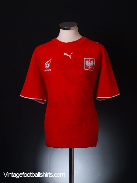 2006-07 Poland Away Shirt XL Football Shirt