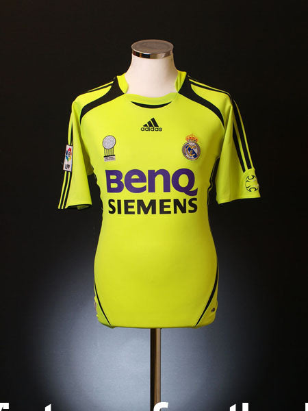 2006-07 Real Madrid Goalkeeper Shirt S Football Shirt