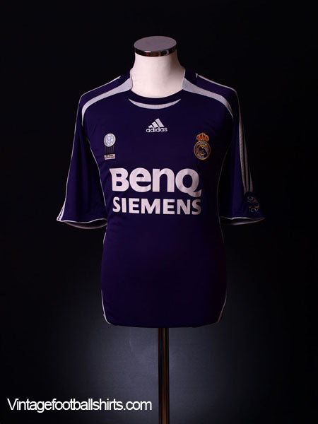 2006-07 Real Madrid Third Shirt M Football Shirt