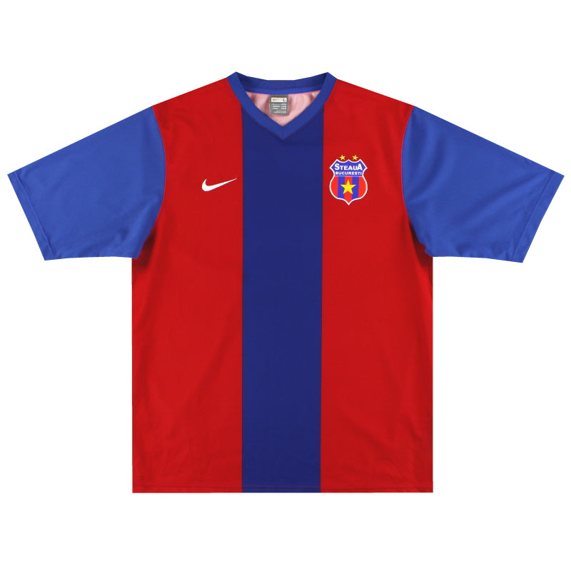 2006-07 Steaua Bucuresti Nike Home Shirt L Football Shirt