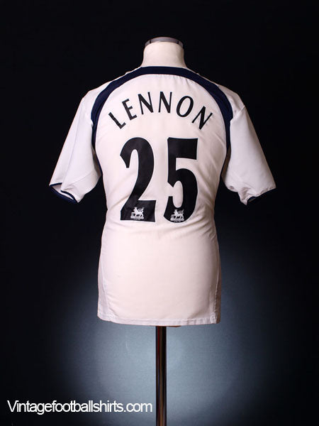 2006-07 Tottenham Home Shirt Lennon #25 L Football Shirt