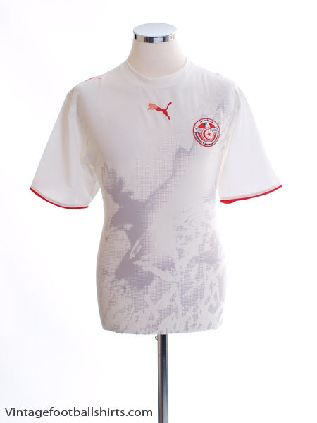2006-07 Tunisia Home Shirt M Football Shirt