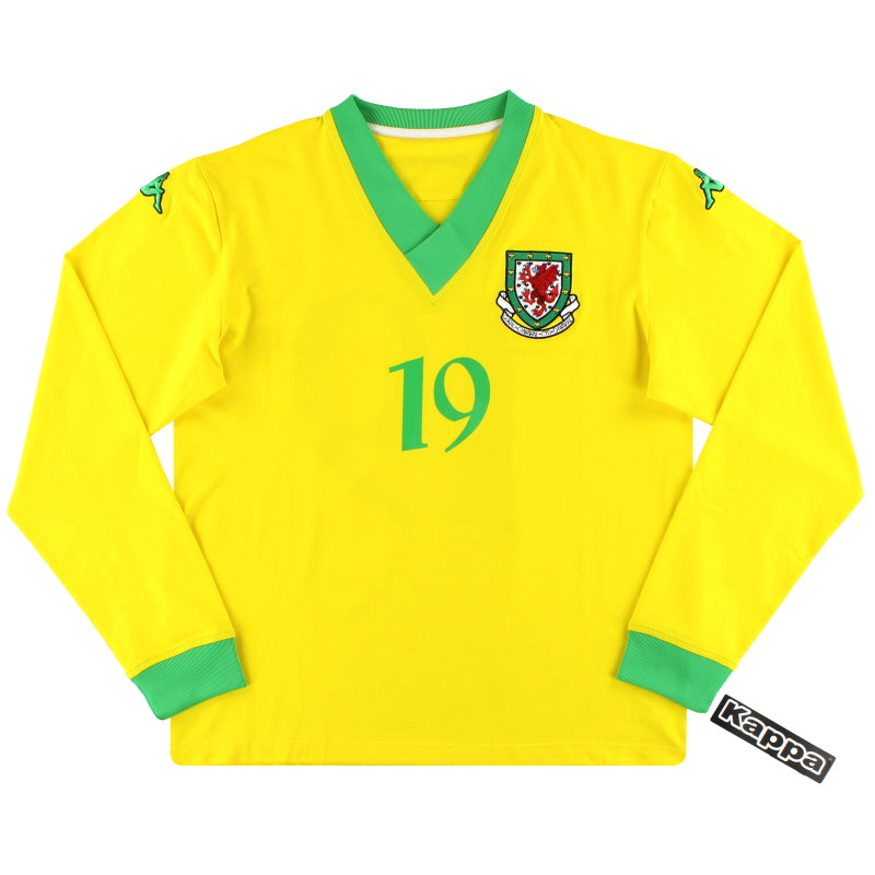 2006-07 Wales Kappa Player Issue Away Shirt #19 *w/tags* XXL Football Shirt