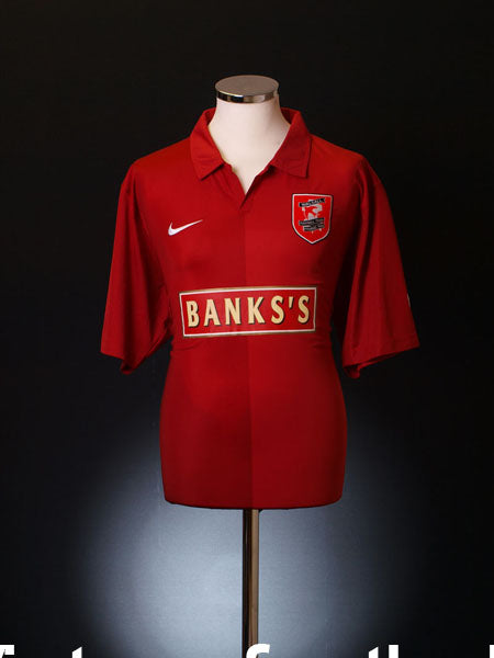 2006-07 Walsall Home Shirt XL Football Shirt