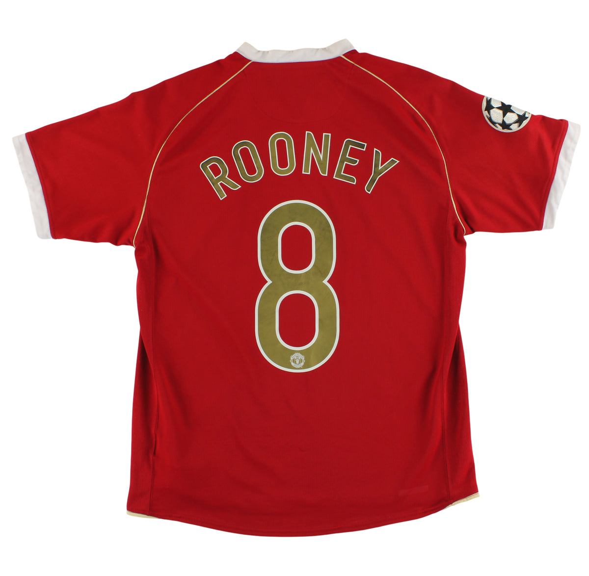 2006-07 Manchester United Nike CL Home Shirt Rooney #8