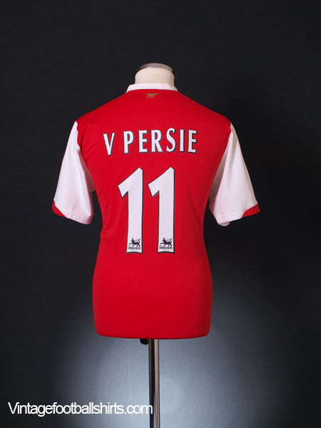 2006-08 Arsenal Home Shirt V Persie #11 M Football Shirt