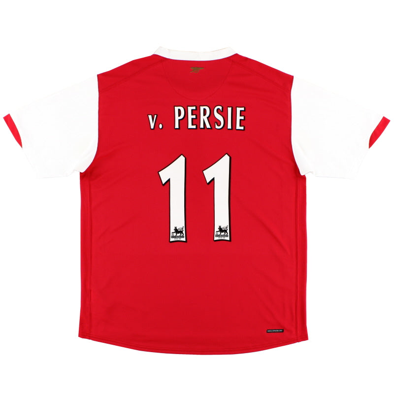 2006-08 Arsenal Home Shirt v.Persie #11 L Football Shirt
