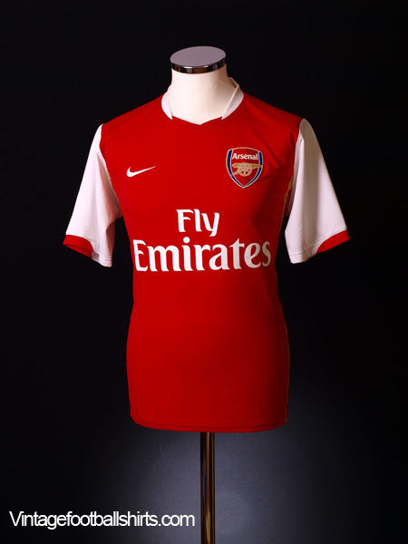 2006-08 Arsenal Home Shirt L.Boys Football Shirt