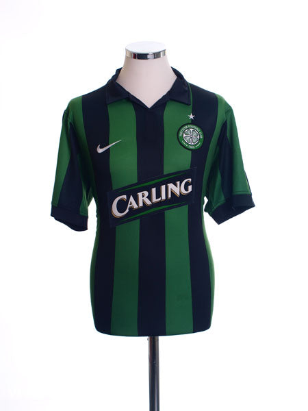 2006-08 Celtic Away Shirt L.Boys Football Shirt
