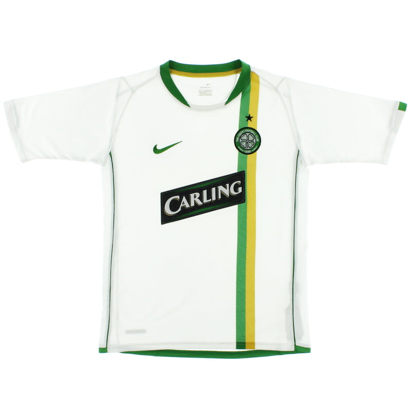 2006-08 Celtic European Shirt L.Boys Football Shirt