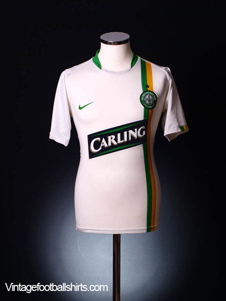 2006-08 Celtic European Shirt M Football Shirt