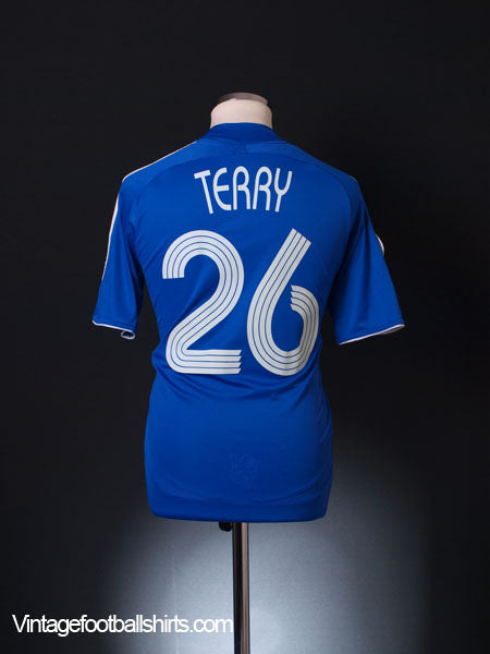 2006-08 Chelsea Champions League Home Shirt Terry #26 S Football Shirt