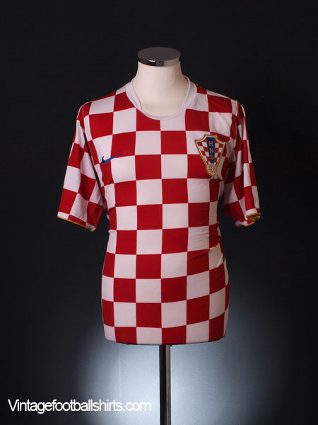 2006-08 Croatia Home Shirt L Football Shirt