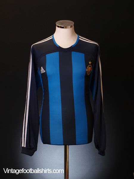 2006-08 Djurgardens Home Shirt L/S M Football Shirt