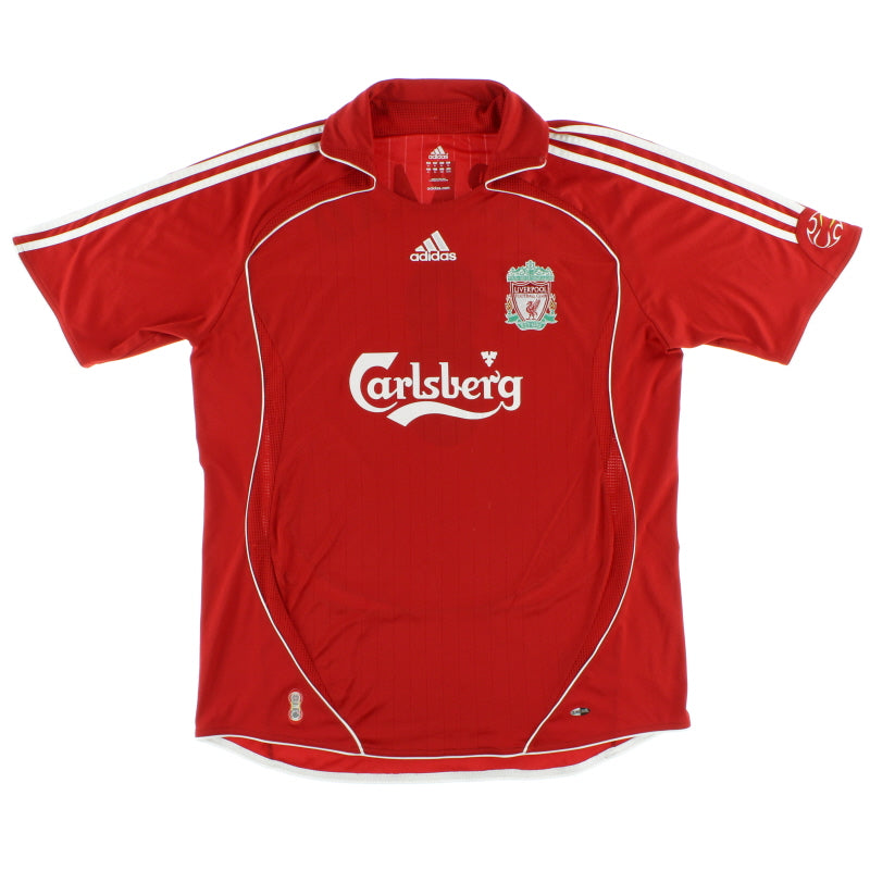 2006-08 Liverpool adidas Home Shirt *Mint* M Football Shirt