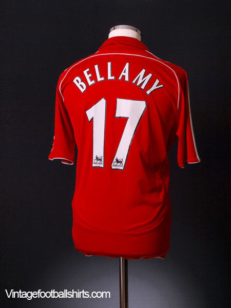 2006-08 Liverpool Home Shirt Bellamy #17 S Football Shirt