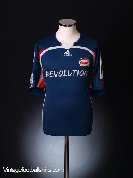 2006-07 New England Revolution Home Shirt L Football Shirt