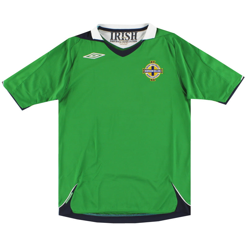 2006-08 Northern Ireland Umbro Home Shirt S Football Shirt